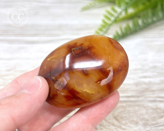 Carnelian Chunky Palm Stone #4