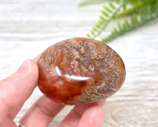 Carnelian Chunky Palm Stone #7