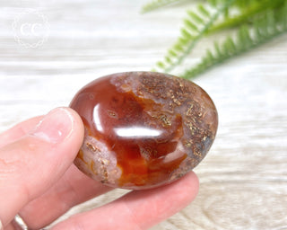 Carnelian Chunky Palm Stone #7
