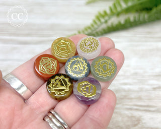 Chakra Symbol - Crystals Set