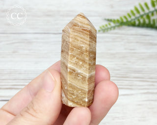 Chocolate Calcite Mini Tower