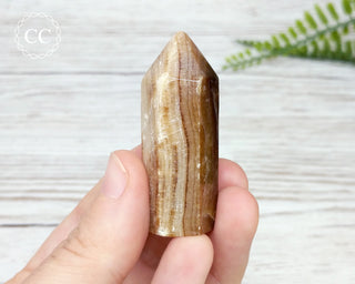 Chocolate Calcite Mini Tower