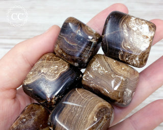 Chocolate Calcite Tumbled Crystal