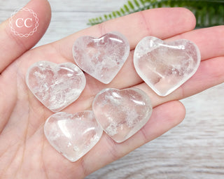 Clear Quartz Small Heart