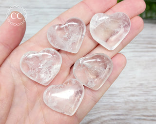 Clear Quartz Small Heart