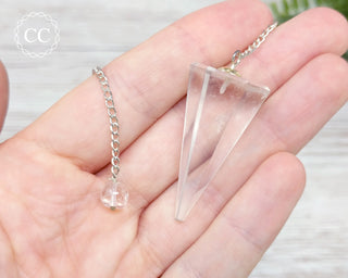 Clear Quartz Pendulum