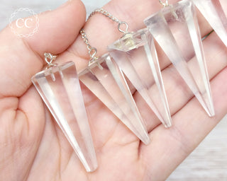 Clear Quartz Pendulum