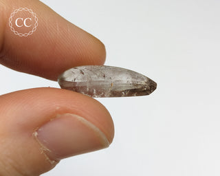 Covellite in Quartz | Pink Fire Quartz Cabochon #3