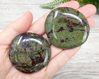 Dragons Blood Jasper Palm Stone