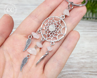 Crystal Dream Catcher Keyring