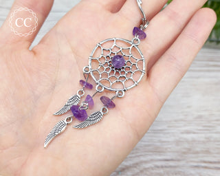 Crystal Dream Catcher Keyring