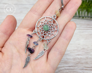 Crystal Dream Catcher Keyring