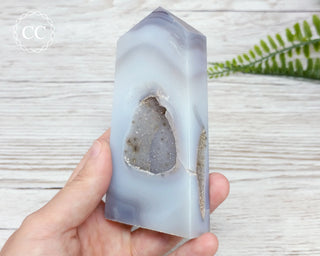 Druzy Agate Tower #4