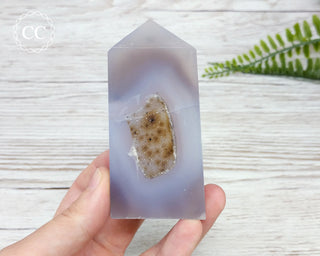 Druzy Agate Tower #3