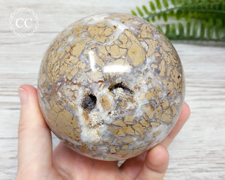 Eggshell Jasper Sphere #1