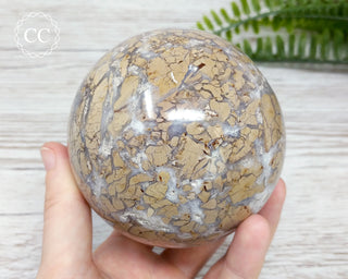 Eggshell Jasper Sphere #1