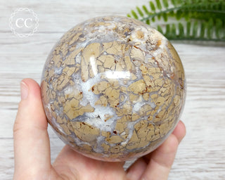 Eggshell Jasper Sphere #1