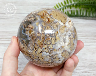 Eggshell Jasper Sphere #1
