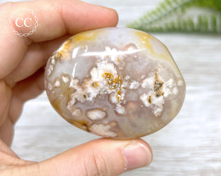 Flower Agate Chunky Palmstone #11