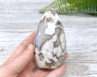 Flower Agate Freeform #6