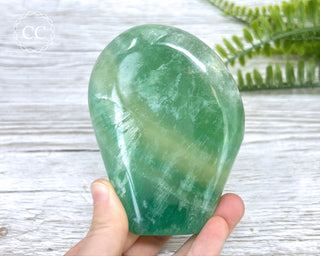 Green Fluorite Freeform #13