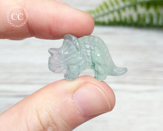 Rainbow Fluorite Triceratops