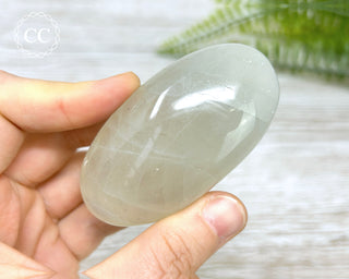 Garnierite | Green Moonstone Chunky Palm Stone #7