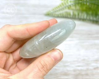 Garnierite | Green Moonstone Chunky Palm Stone #7