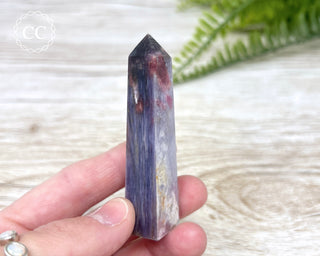 Gem Unicorn Stone (Lepidolite & Pink Tourmaline) Tower #3