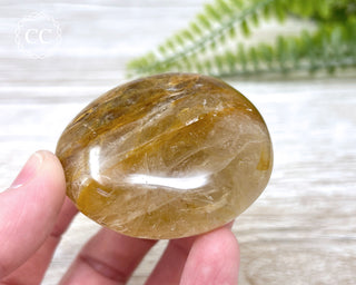 Golden Healer Chunky Palm Stone #4