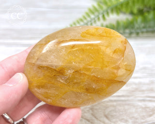 Golden Healer Chunky Palm Stone #5