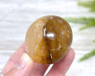 Golden Healer Chunky Palm Stone #1