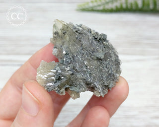 Yellow Baryte Cluster with Marcasite - Morocco #9