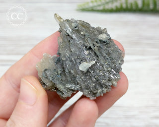 Yellow Baryte Cluster with Marcasite - Morocco #9