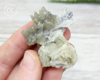 Yellow Baryte Cluster - Morocco #8