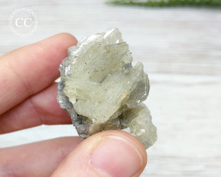 Yellow Baryte Cluster - Morocco #8