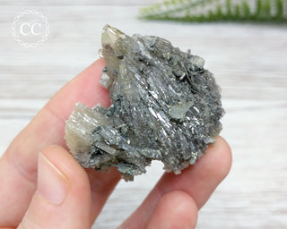 Yellow Baryte Cluster with Marcasite - Morocco #9