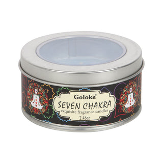 Seven Chakra Soy Wax Candle