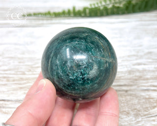 Green Apatite Sphere #2