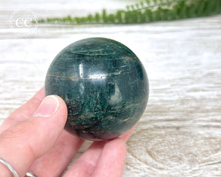 Green Apatite Sphere #2