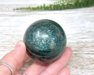Green Apatite Sphere #2