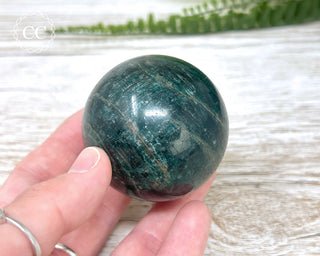 Green Apatite Sphere #2