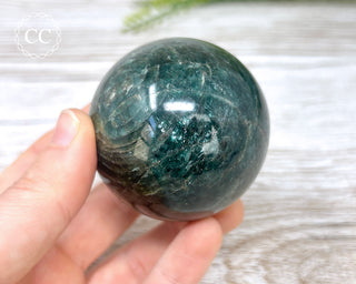 Green Apatite Sphere #3