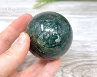 Green Apatite Sphere #3