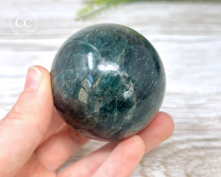 Green Apatite Sphere #3