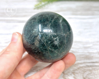 Green Apatite Sphere #3