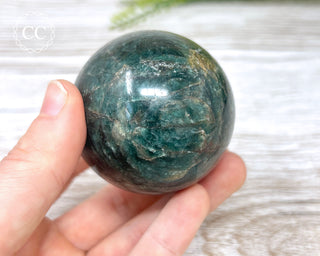 Green Apatite Sphere #3