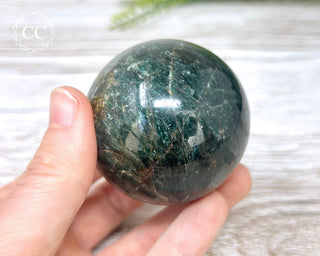 Green Apatite Sphere #3