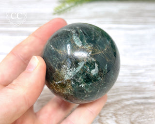 Green Apatite Sphere #3