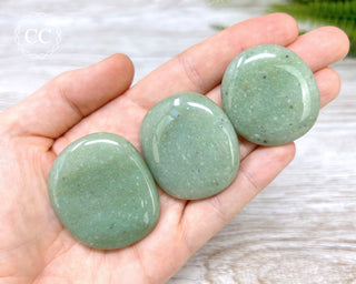 Green Aventurine Palm Stone